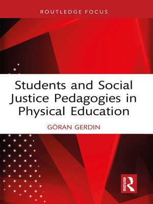 cover image of Students and Social Justice Pedagogies in Physical Education